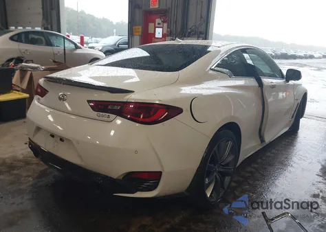 2019 Infiniti Q60 3.0T Red Sport 400 from USA, damaged, VIN JN1FV7EL5KM440057